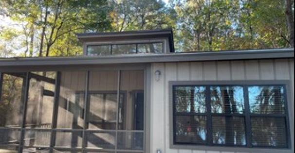 Newly renovated cabin at Natchez State Park