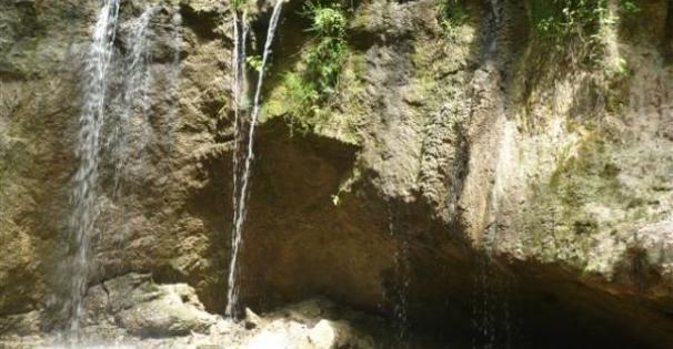 Clark Creek State Park Waterfall