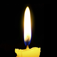 Candle burning
