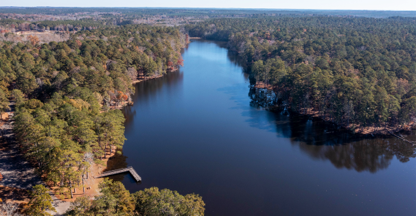 Clarkco State Park Lake