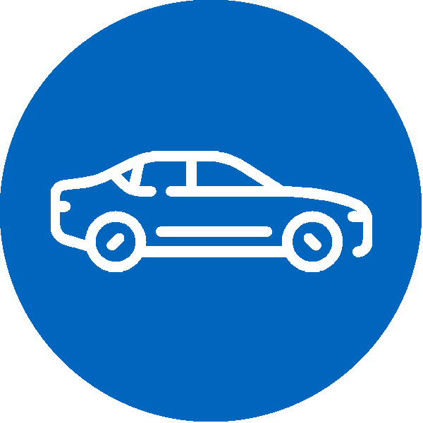 Icon of a car