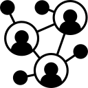 Network of connected people